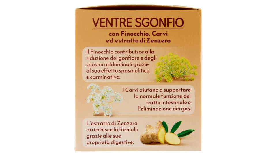 Bonomelli, Le Tisane Ventre sgonfio 16 filtri