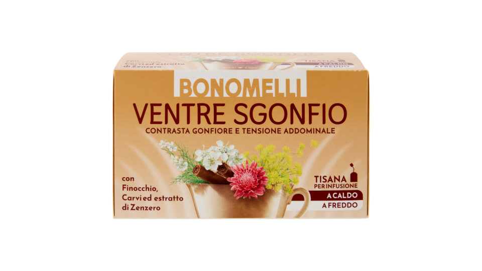 Bonomelli, Le Tisane Ventre sgonfio 16 filtri