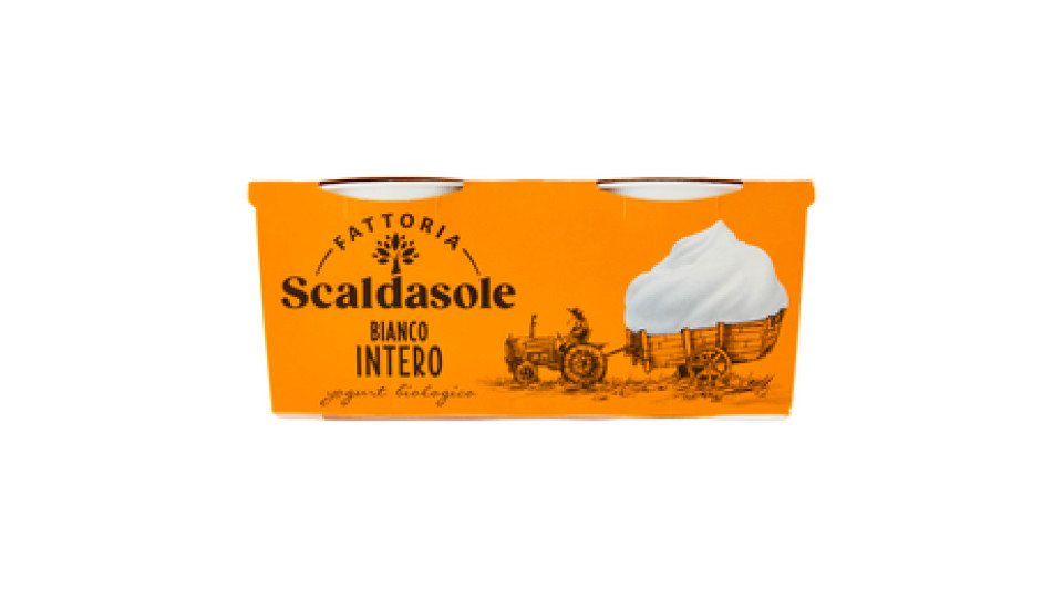 Fattoria Scaldasole Yogurt Naturale Biologico Bianco Intero