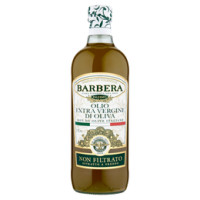 Barbera Olio Extra Vergine di Oliva 100% da Olive Italiane Non Filtrato 1 L