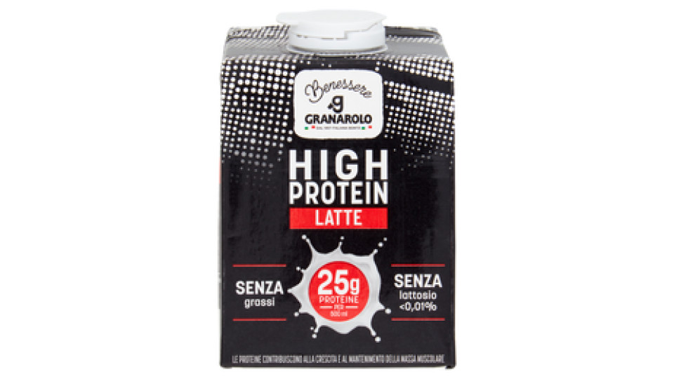 Granarolo Benessere High Protein Latte Senza grassi Senza lattosio 500 ml