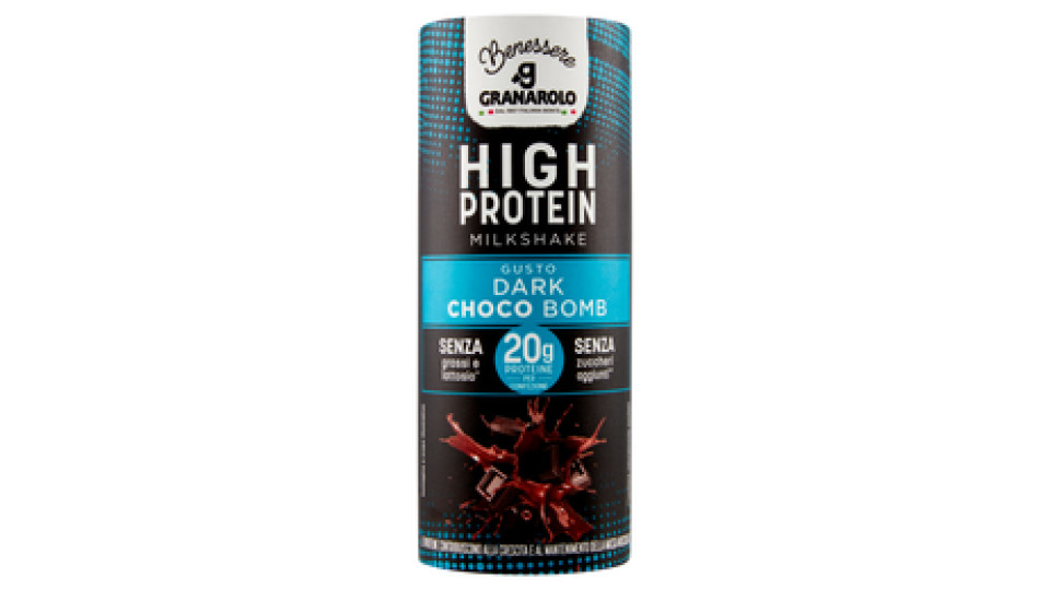 Granarolo Benessere High Protein Milkshake Gusto Dark Choco Bomb 235 ml