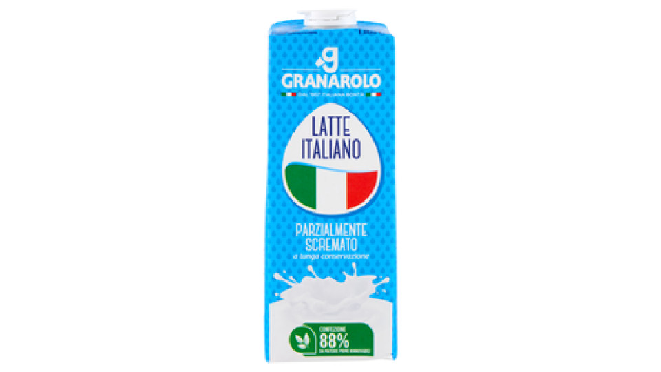 Granarolo Latte Italiano Parzialmente Scremato a lunga conservazione