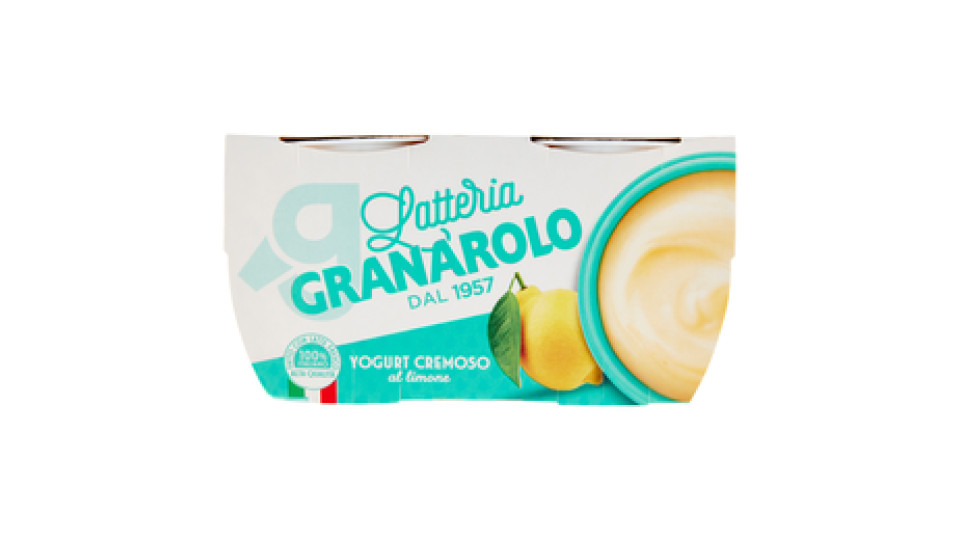 Granarolo, yogurt al limone biologico