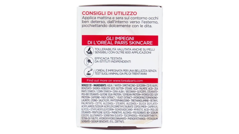 L'Oréal Paris Revitalift Crema Contorno Occhi Anti-Rughe