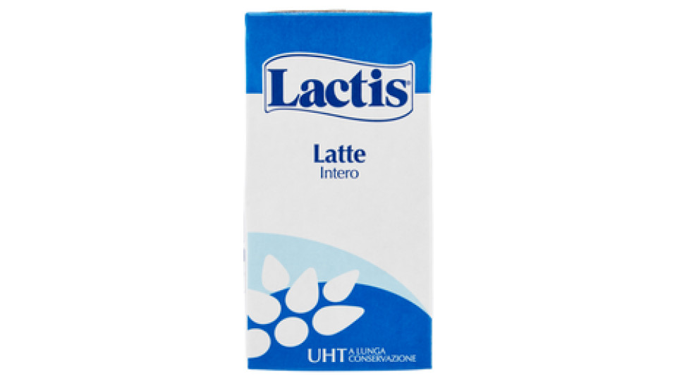 Lactis Latte Intero UHT a Lunga Conservazione