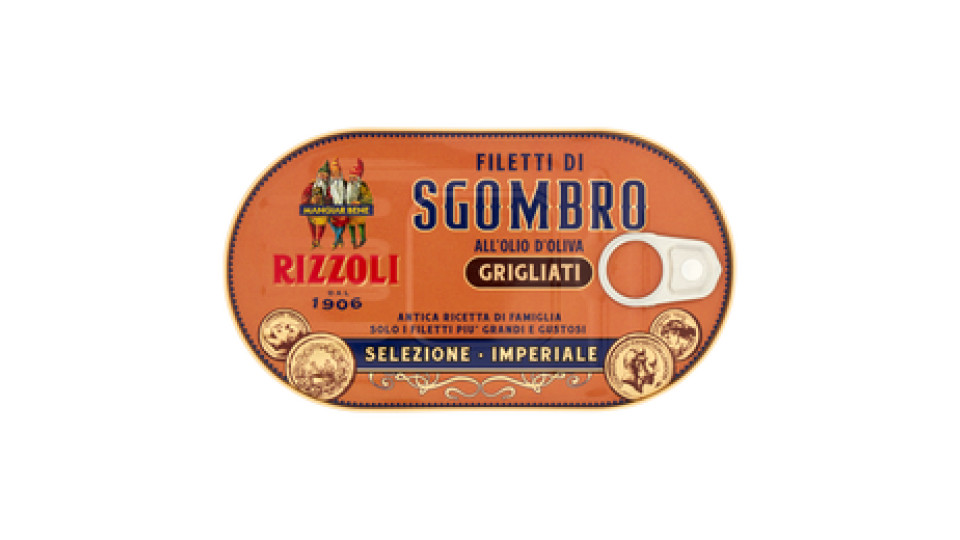 Filetti di Sgombro Grigliati in Olio di Oliva