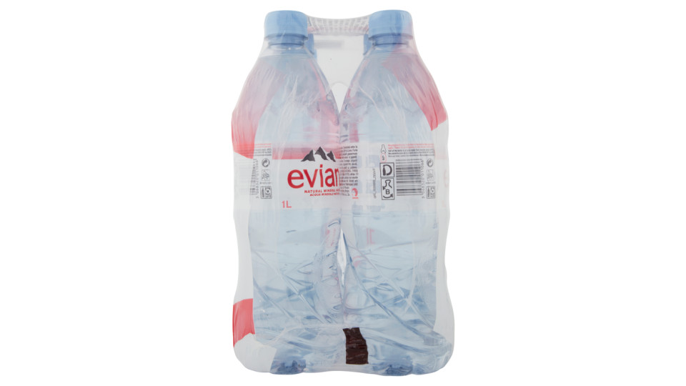 Evian Acqua Minerale Naturale PET 100CL x6