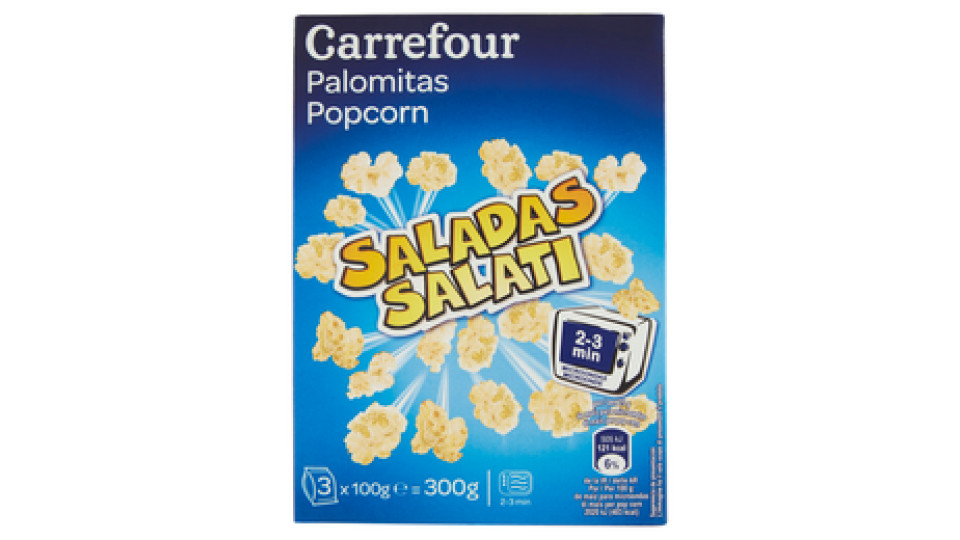 Popcorn salati