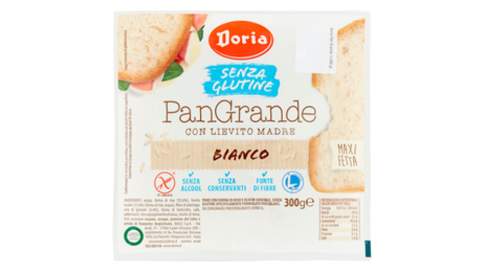 Pangrande Bianco senza Glutine - Novità