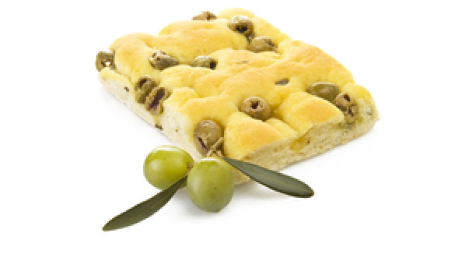 FOCACCIA CON OLIVE, 190-250g