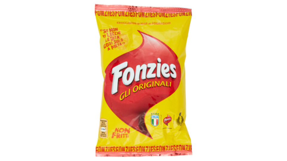 Fonzies - Croccantini di Mais al Formaggio, Cotti al Forno
