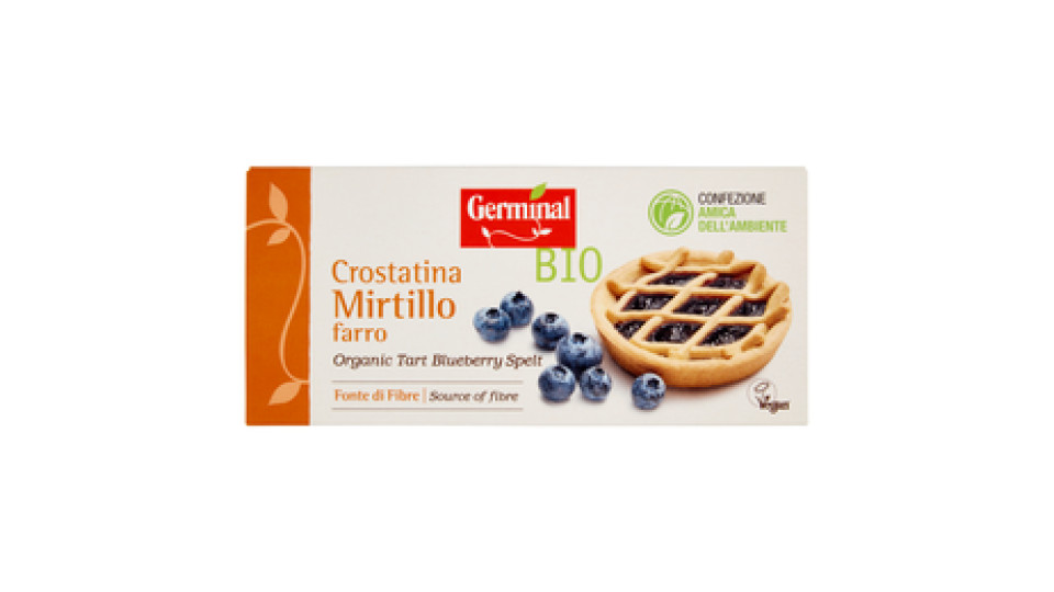 Bio Crostatina Mirtillo Farro