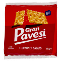 Gran Pavesi il Cracker Salato Grano 100% italiano 560g