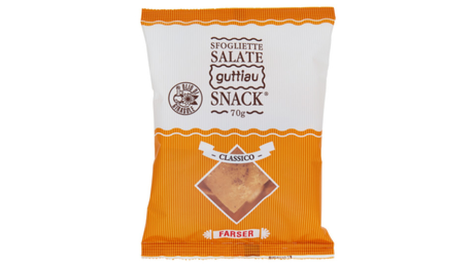 GuttiauSnack Sfogliette Salate Classico