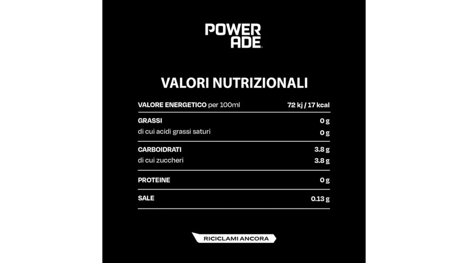 Powerade Blood Orange Pet