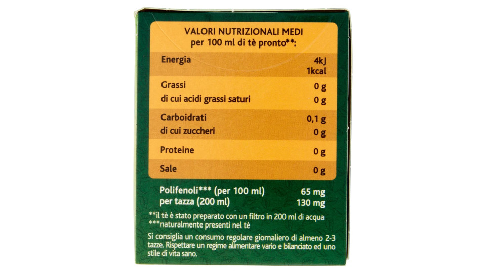 Sir Winston Tea - Tè Verde, Zenzero e Arancia - 20 Filtri [35 gr]