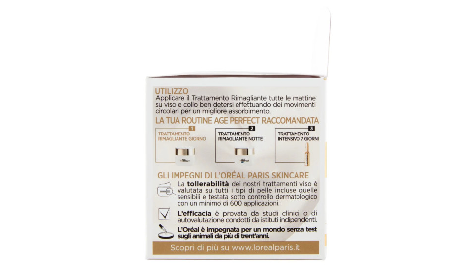 L'Oréal Paris Age Perfect Crema Viso Re-idratante, Giorno