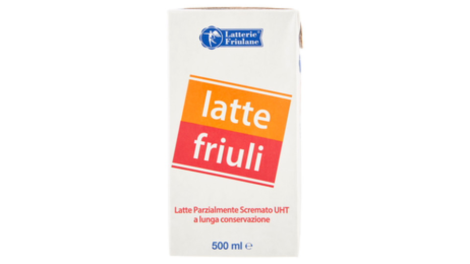 Latterie Friulane latte friuli Latte Parzialmente Scremato UHT a lunga conservazione