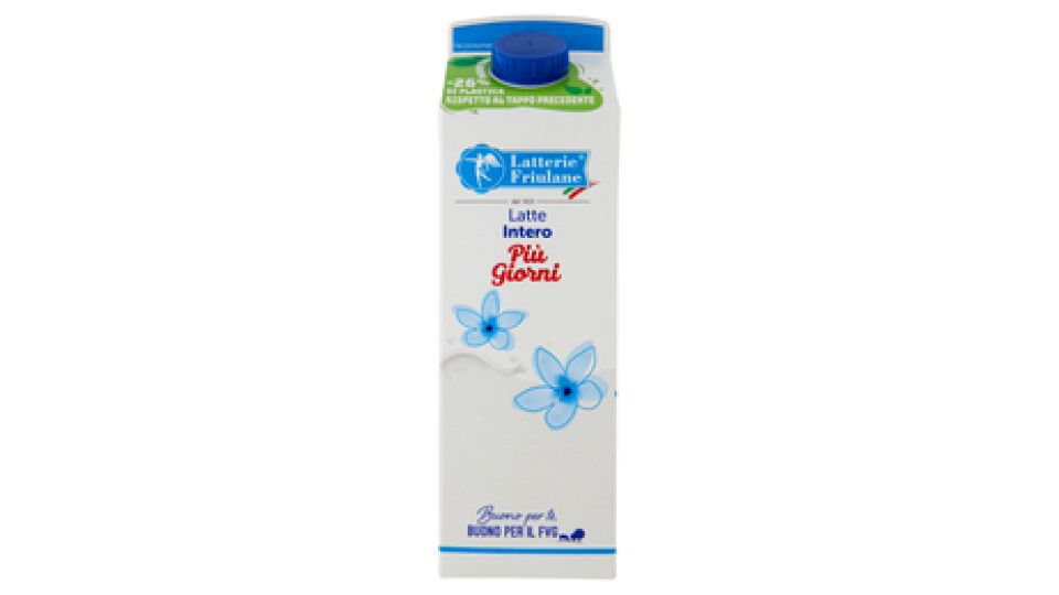 Latterie Friulane Latte Intero Latte Fresco Pastorizzato