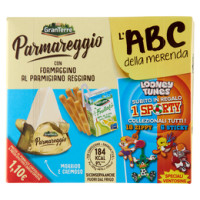 Parmareggio l'ABC della merenda con Formaggino