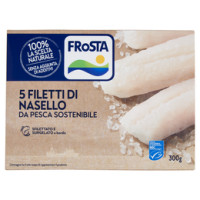 Frosta Filetti da Pesca Sostenibile Nasello Pescato nel Pacifico 300 g