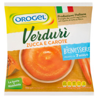 Orogel, Il Benessere Verdurì zucca e carote surgelato