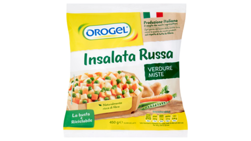 Orogel INSALATA RUSSA VERDURE MISTE SURGELATI