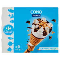 Esselunga, cono alla panna