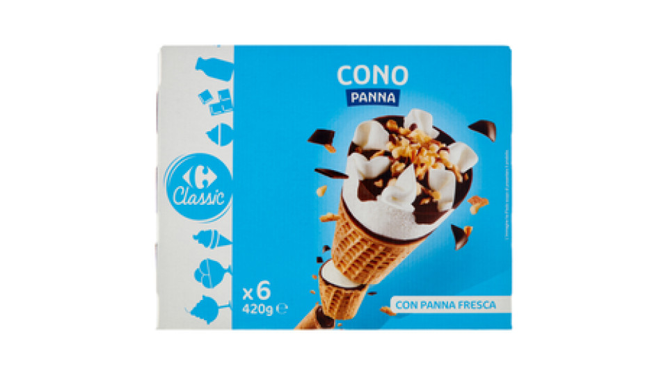 Esselunga, cono alla panna