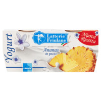 Latterie Friulane Yogurt Ananas in pezzi