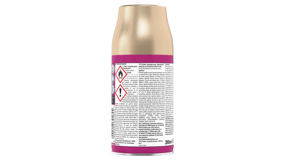 Glade Automatic Spray Ricarica - Fragranza Relaxing Zen
