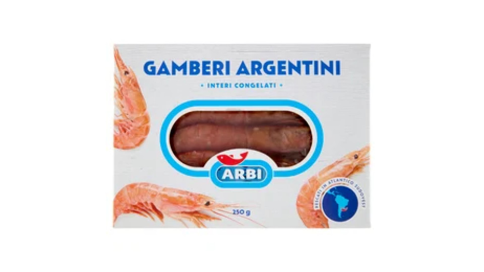 Arbi Gamberi Argentini Sgusciati Surgelati