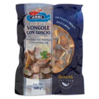 Arbi Vongole del Pacifico Cotte con Guscio Congelate