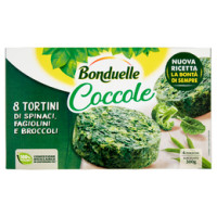 Bonduelle Coccole 8 Tortini Di Spinaci, Fagiolini E Broccoli
