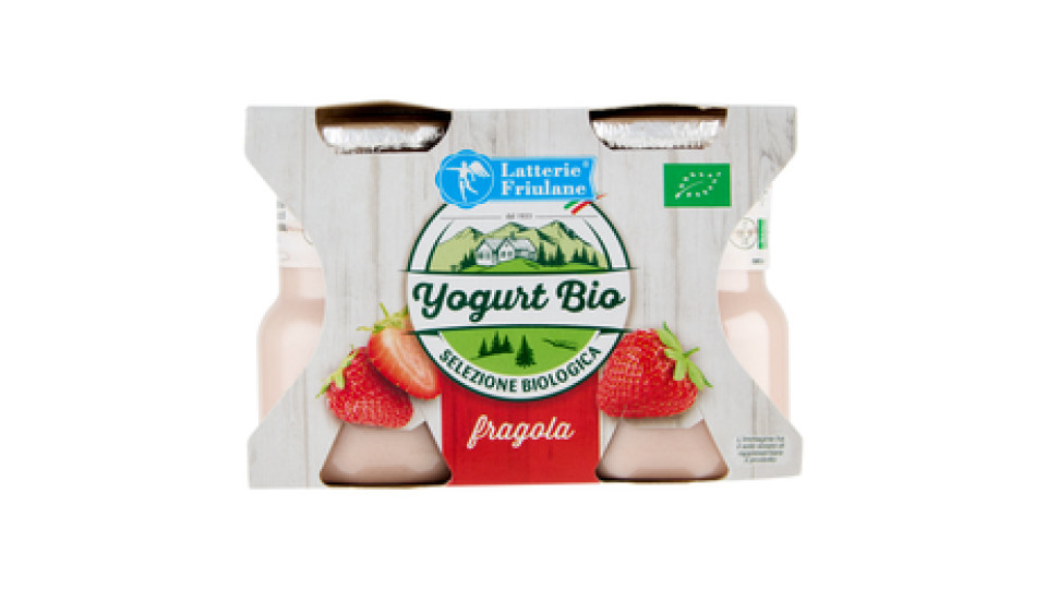 Latterie Friulane Bio Yogurt con Fragola