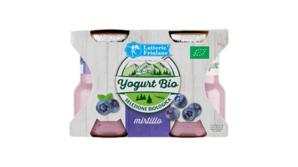 Latterie Friulane Bio Yogurt con Mirtillo