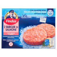 Findus 2 Burger di Salmone con limone e aneto