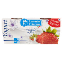 Latterie Friulane Yogurt Fragola in pezzi