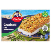 Findus I Gratinati Merluzzo d'Alaska con Erbe Mediterranee