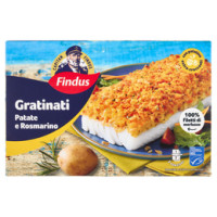 Findus I Gratinati Merluzzo d'Alaska con Patate e Rosmarino