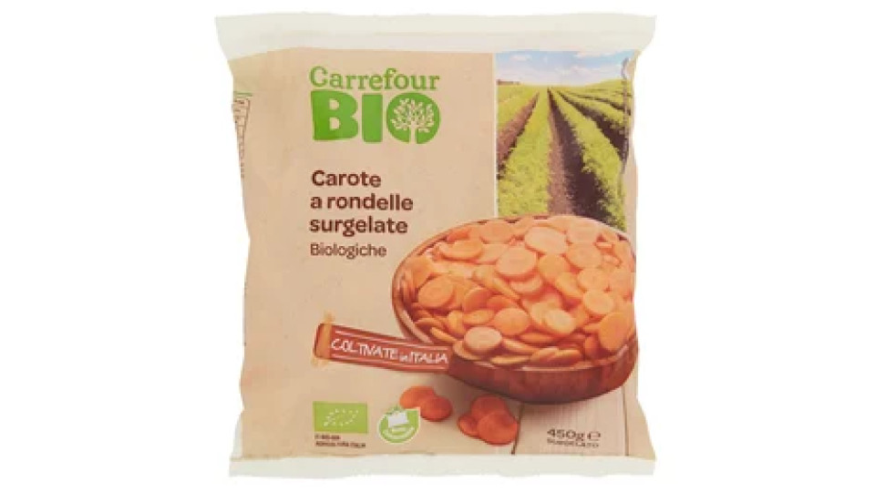 Carrefour Bio Carote a rondelle surgelate Biologiche