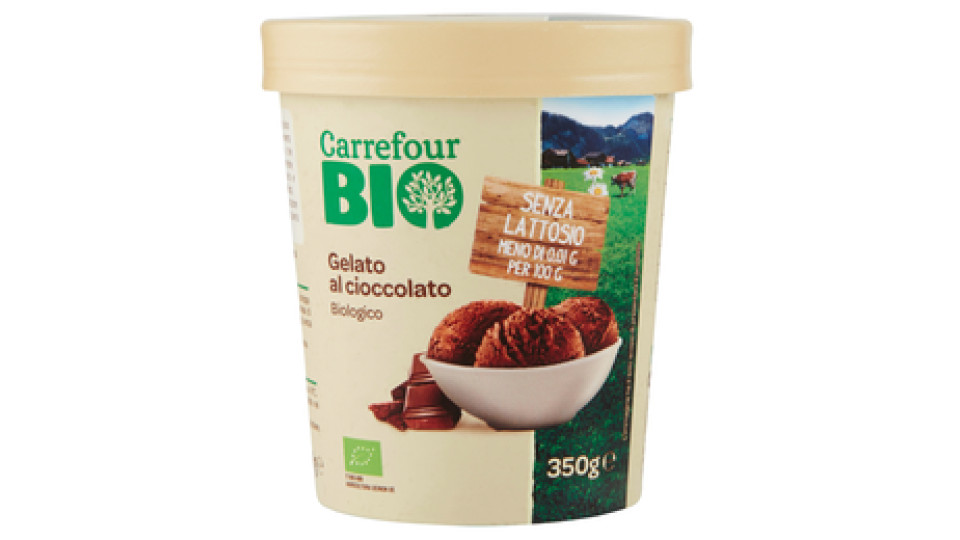 Carrefour Bio Gelato al cioccolato Biologico