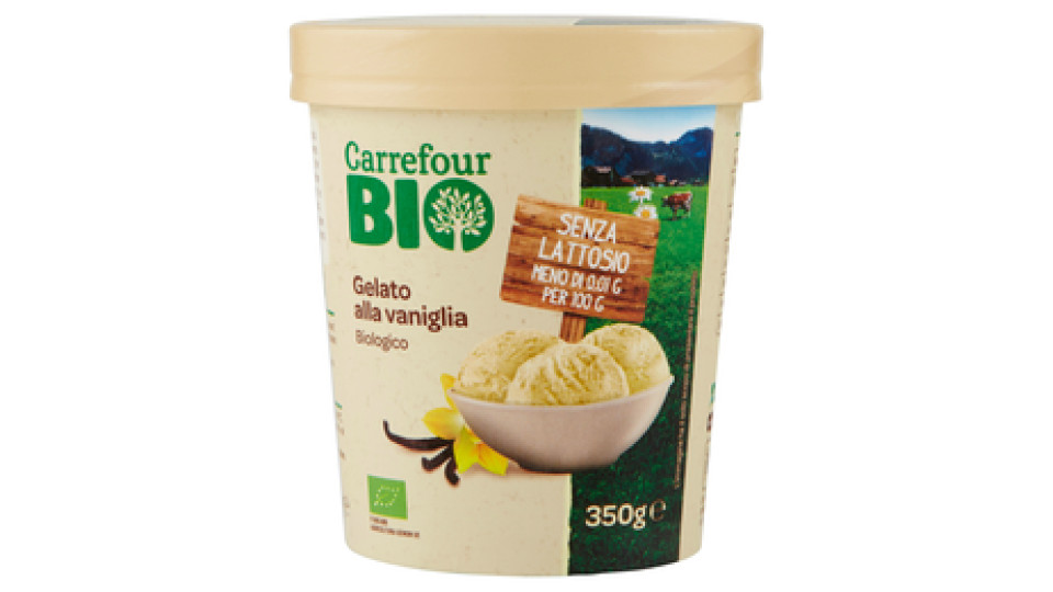 Carrefour Bio Gelato alla vaniglia Biologico