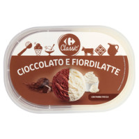 Carrefour al cioccolato e fiordilatte