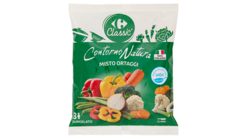 Carrefour Contorno Natura Miscela Wok Surgelato