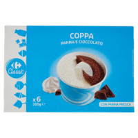 Carrefour Coppa Gelato panna e cioccolato