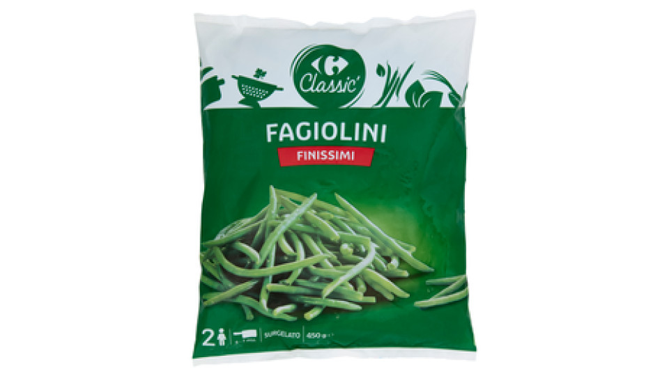 Carrefour Fagiolini Finissimi Surgelato
