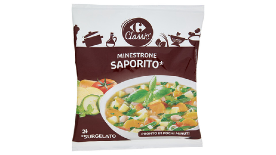Carrefour Minestrone Saporito Surgelato
