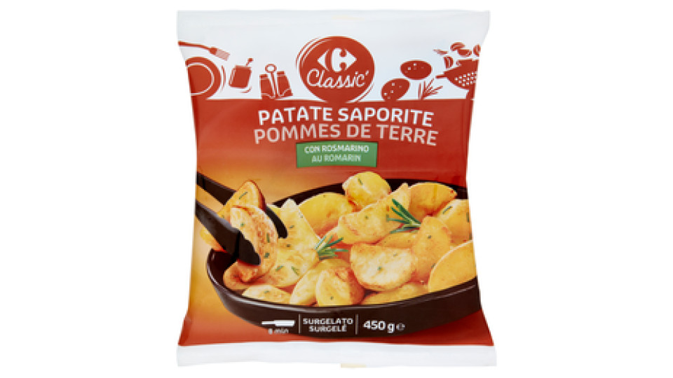 Carrefour Patate Saporite al rosmarino Surgelato
